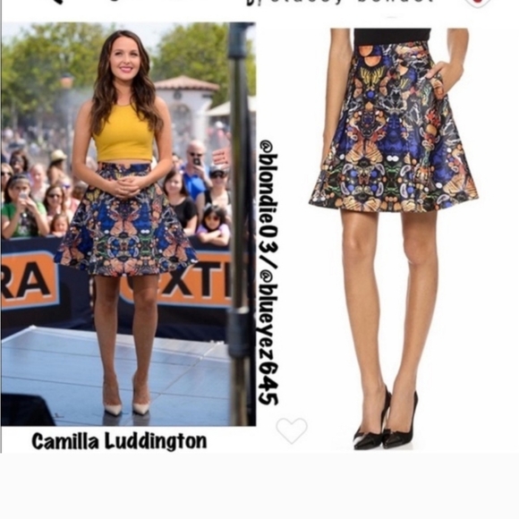 Alice and Olivia nyla butterfly skirt 4 rare,All Products : American Fashion Style Bags On Sale